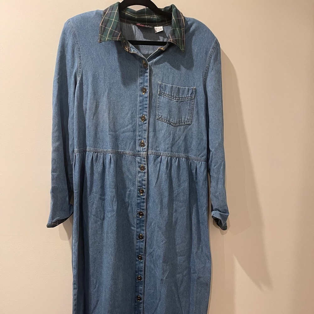 Vintage M.H.M Melissa Harper Denim Dress
